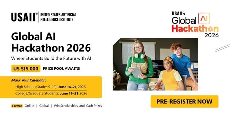 Step up as a Student Leader at the USAII&reg; Global AI Hackathon 2026